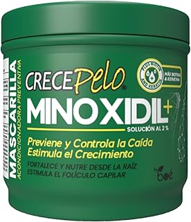 CrecePelo Hair Mask 16 oz with Minoxidil 2% – Anti Hair Loss Deep Conditioner for Men & Women - Strength & Thickness - Stimulates Hair Regrowth & Repairs Damage - NDC: 78192-401