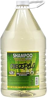 CrecePelo Phytotherapeutic Shampoo 1 Gallon – Botanical Hair Care Cleanser with Natural Plant Extracts – Hydration Softness Shine & Strength for All Hair Types
